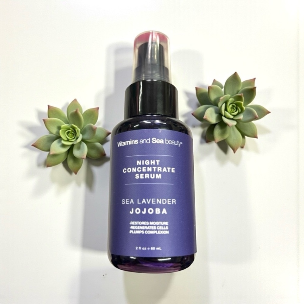 Vitamins and Sea Beauty Sea Lavender Jojoba Night Concentrate Serum